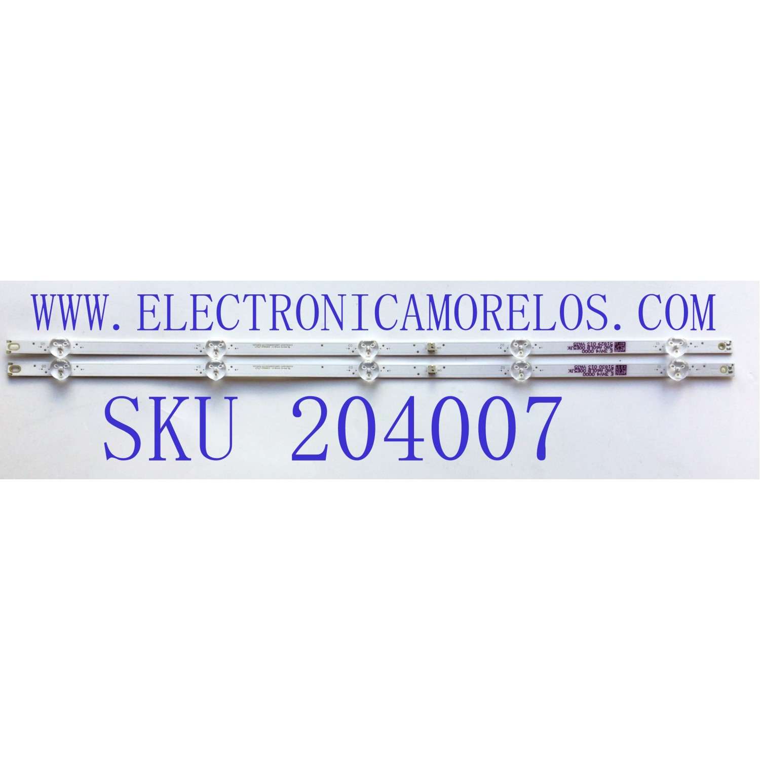 KIT DE LEDS PARA TV VIZIO (2 PZ) / NUMERO DE PARTE LMB320M0501-PF-3(HF)(O) / E 3NY4 0000 / 2AD A60LB 00E5JK / 51829 013 YA35 / MODELO D32H-J09 LINID3KX